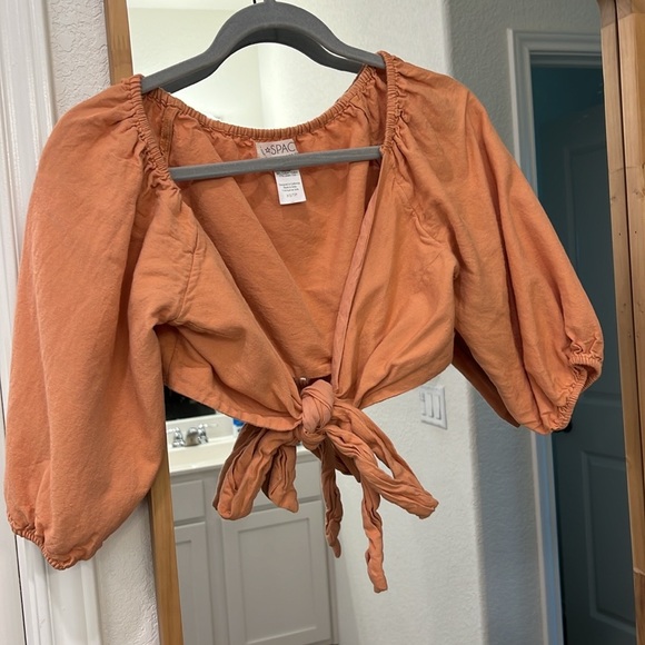 Revolve L*SPACE wrap top - Picture 4 of 4